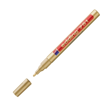 Edding 751 paint marker Lackmarker, in gold oder silber - Bild 2 von 5