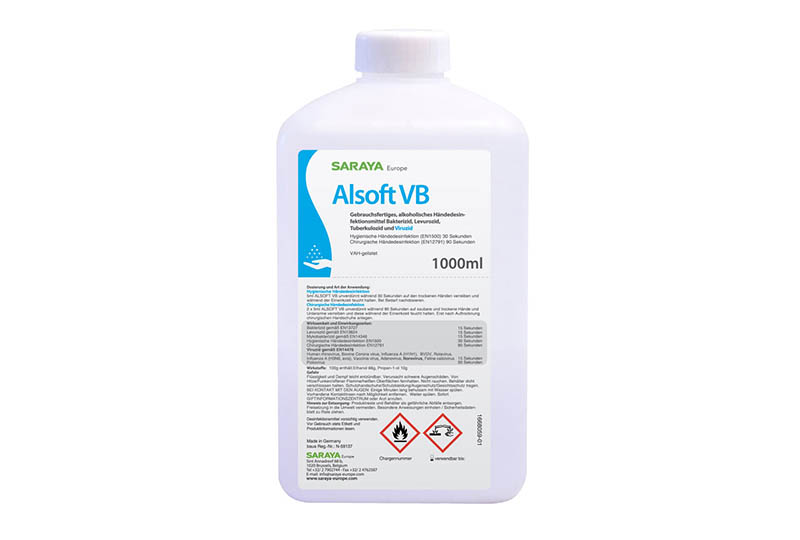 SARAYA Händedesinfektion