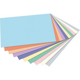 IMG98032_14606 Fotokarton Pastell, 300 g/m², 50 x 70 cm, 100 Bogen in 10 Farben sortiert-image