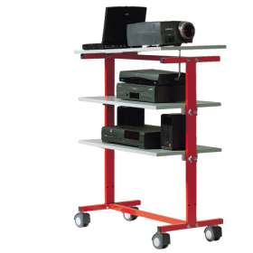 LCD-Projektorwagen, fahrbar auf 4 Rollen B/H/T: 82x106x45 cm LCD-Projektorwagen, fahrbar auf 4 Rollen B/H/T: 82x106x45 cm-image