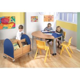 Bücherkiste Leseratte Mini, 4 Fächer-image