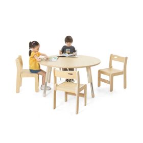 Tisch Owlaf, rund, Durchmesser 120cm, höhenverst., Oberfl. Melamin-image