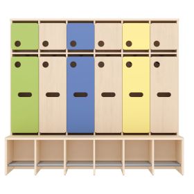 Komplett-Garderobe, 6 Plätze, Sitzhöhe: 35 cm-image