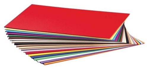 Bastelkarton glatt, 220g.  Sortiment mit 200 Bogen-image