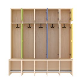 Komplett-Garderobe, 5 Plätze, Sitzhöhe: 35 cm-image