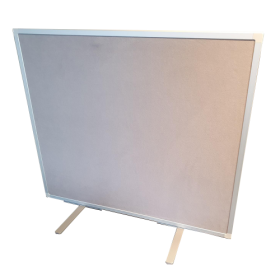 Sichtschutz als Tischaufsteller, doppelseitig mit Klettenstoffoberfläche, Coronaschutz B/H: 75x55 cm, Stoffarbe wählbar Sichtschutz als Tischaufsteller, doppelseitig mit Klettenstoffoberfläche, Coronaschutz B/H: 75x55 cm, Stoffarbe wählbar-image