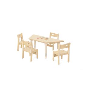 Tisch Owlaf, trapezförmig, 120x60cm, höhenverst., Oberfl. Melamin-image