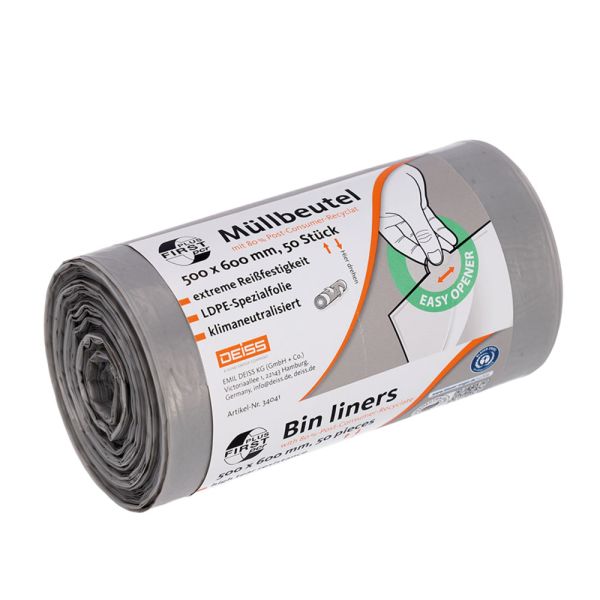 Müllbeutel premium, 30 Liter, Rollen mit 50 Beutel-image