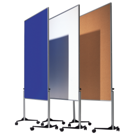 Moderationswand Serie MTS Tafelmaß: 120x150 cm, Gesamthöhe: 195 cm Moderationswand Serie MTS Tafelmaß: 120x150 cm, Gesamthöhe: 195 cm-image