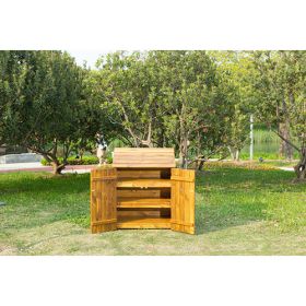 Outdoor-Schrank mit geschlossenen Türen-image