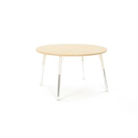 Tisch Owlaf, rund, Durchmesser 120cm, höhenverst., Oberfl. Melamin-image