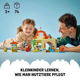 Duplo Tierpflege auf dem Bauernhof, 74-tlg.-image