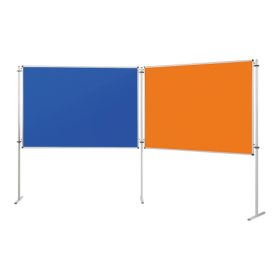 "Sparset", Komplettset: mit Stecktafel, T-Füßen und Stecktafelwagen 8x Tafel: 170x120 cm,  12x T-Fuß Stativ, 1x Stecktafelwagen "Sparset", Komplettset: mit Stecktafel, T-Füßen und Stecktafelwagen 8x Tafel: 170x120 cm,  12x T-Fuß Stativ, 1x Stecktafelwagen-image