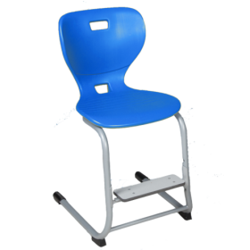 Ergostar Step! Schulstuhl mit verstellbarer Fußraste Wählbare Sitzfläche und Sitzschalenfarbe Ergostar Step! Schulstuhl mit verstellbarer Fußraste Wählbare Sitzfläche und Sitzschalenfarbe-image