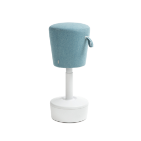 Hocker Mia mit innovativem Fußkreuz und 3D-Sitzmechanik B/H/T: 36x57-90x36 cm Hocker Mia mit innovativem Fußkreuz und 3D-Sitzmechanik B/H/T: 36x57-90x36 cm-image
