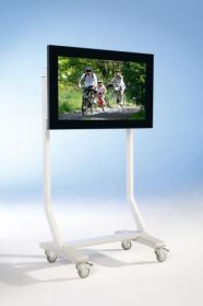 TV Wagen, TV Rack für Fernseher bis 70 Zoll ScreenCart S, feste Halterung-image