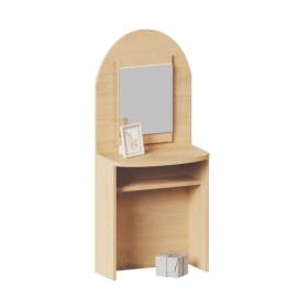 Spiel-Frisierkommode B/H/T: 67x71/140x36 cm, mit Spiegel, Arbeitshöhe 71 cm Spiel-Frisierkommode B/H/T: 67x71/140x36 cm, mit Spiegel, Arbeitshöhe 71 cm-image