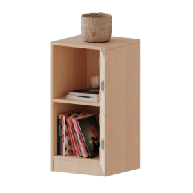 Schließfachschrank, 2 Ordnerhöhen - Serie evo180 Breite 40,5 cm, Gesamthöhe 82 cm, 2 Schließfächer, mit Sockel (81 mm)-image