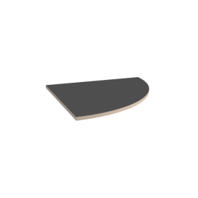 TableDance, Viertelkreistisch B/H/T: 70x76,4x70 cm TableDance, Viertelkreistisch B/H/T: 70x76,4x70 cm-image