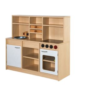 IMG101247_25976 Spielküchenzeile buche, Fronten weiss-image