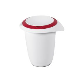 IMG70521454_6174 Quirl- / Rührtopf mit Deckel, 1 l, rot-image