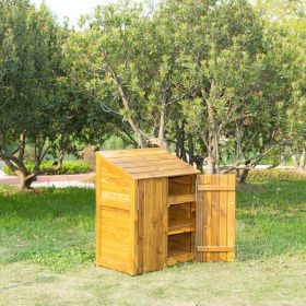 Outdoor-Schrank mit geschlossenen Türen-image