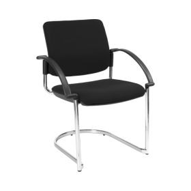 Freischwinger-Besucherstuhl Christian Farbe wählbar, B/H/T: 62x85x58 cm-image