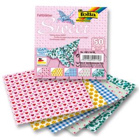 IMG89534_12214 Faltblätter Sweet, 15 x 15 cm, Sortiment, 50 Blatt-image