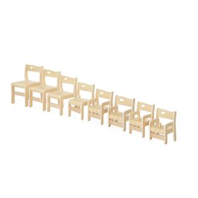 Stuhl Ole - Sitzhöhe 21cm mit Armlehne, ohne Stopper, 2 Stück-image