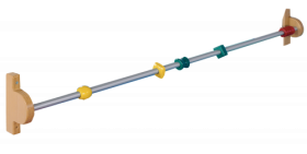 Greif-, Tast- und Spielelemente-Set 5-teiliges Applikations-Set für Haltestange SPILL ST (abweichende Darstellung) Greif-, Tast- und Spielelemente-Set 5-teiliges Applikations-Set für Haltestange SPILL ST (abweichende Darstellung)-image