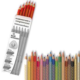edu³ Prime Jumbo Dreikantgriff, 12 Stk.-image