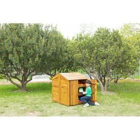 Outdoor-Schrank mit geschlossenen Türen-image