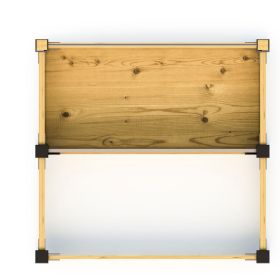 IMG102220_29388 Mehrstufiges Hochbett mit Rankgitter-image