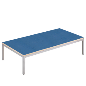 Riesenpodest mit Stahlgestell und Linoleum-Deckplatte H/T: 40x99,5 cm, Podestplatte mit Stahlgestell, Breite wählbar Riesenpodest mit Stahlgestell und Linoleum-Deckplatte H/T: 40x99,5 cm, Podestplatte mit Stahlgestell, Breite wählbar-image