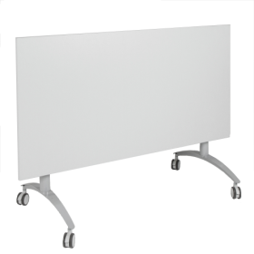 Seitenklapptisch mit Vollkernplatte "PowerSurf", fahrbar B/H/T: 160x72x80 cm-image