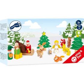 Spielset Waldweihnacht der Tiere-image