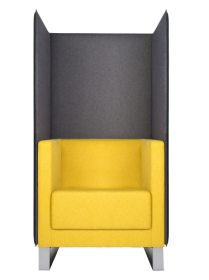 Sit!Box Privacy Sessel mit Lärmschutz B/H/T: 72x140x72 cm, Sitzhöhe: 44 cm-image