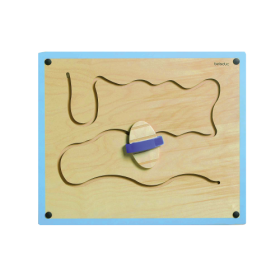 Wandspielelement Motiv "Welle", B/H/T: 60x50x3,5 cm-image