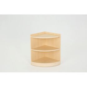 Raumteiler Eckschrank Owlaf, 1 Boden, 2 Fächer-image