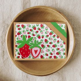 IMG102150_29186 Motivkarton Mattline 250 g, "Erdbeerfeld", 10 BG-image