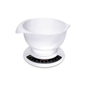 IMG70521587_5060 Küchenwaage Culina, m. Rührschüssel, 5 kg Tragkraft, weiß-image