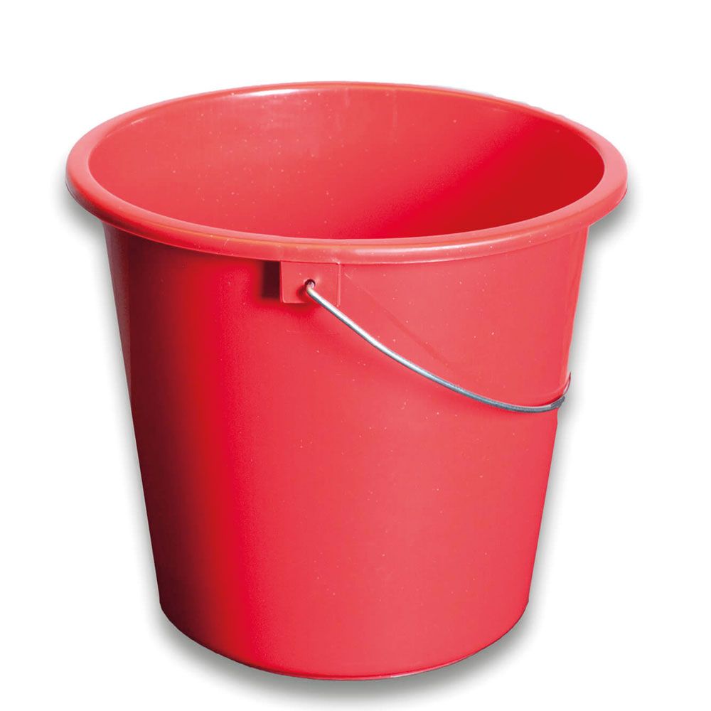 IMG102887_31890 Haushaltseimer, Kunststoff, Metallbügel, 5 l, rot-image