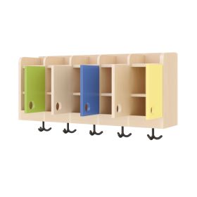 Garderobenablage 100 cm, 5 Türen-image