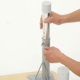 IMG102318_29765 Tisch Owlaf quadratisch, 75 x 75 cm, höhenverstellbar-image