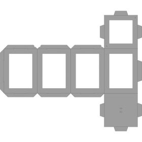 IMG101183_25571 Laternenrohlinge aus Fotokarton, 5 Stk., Einzelfarbe nach Wahl-image