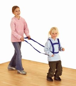 IMG83452_16012 Kinder Laufleine Nylon blau-image