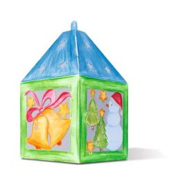 IMG78382_5275 Blanko Windlichter Weihnachtszeit, 2 Stk.-image