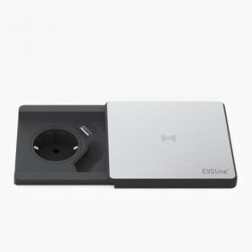 Qi Induktionsladeeinheit für Tischplatteneinbau Drahtloses Laden Smartphones-image