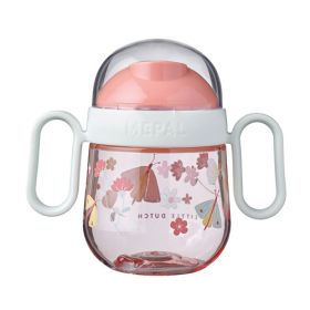 IMG100849_25226 Mepal Antitropf-Trinklernbecher 200 ml Flowers & Butterfly-image