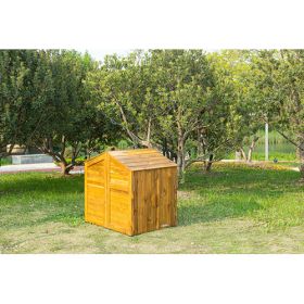Outdoor-Schrank mit geschlossenen Türen-image